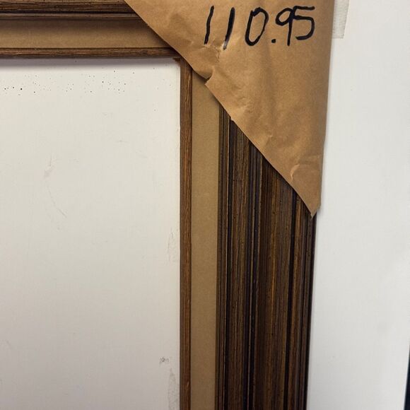 Elegant Brown Wooden Wall Frame - Picture 2 of 7